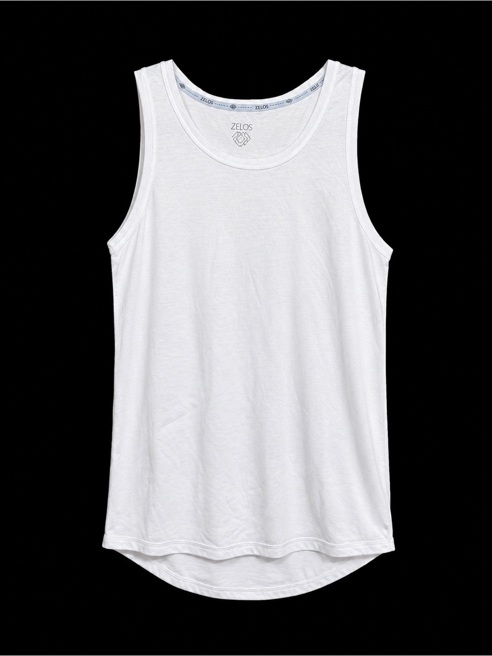 Zelos White Performance Tank Top Women’s Small Sleeveless Workout Activeware